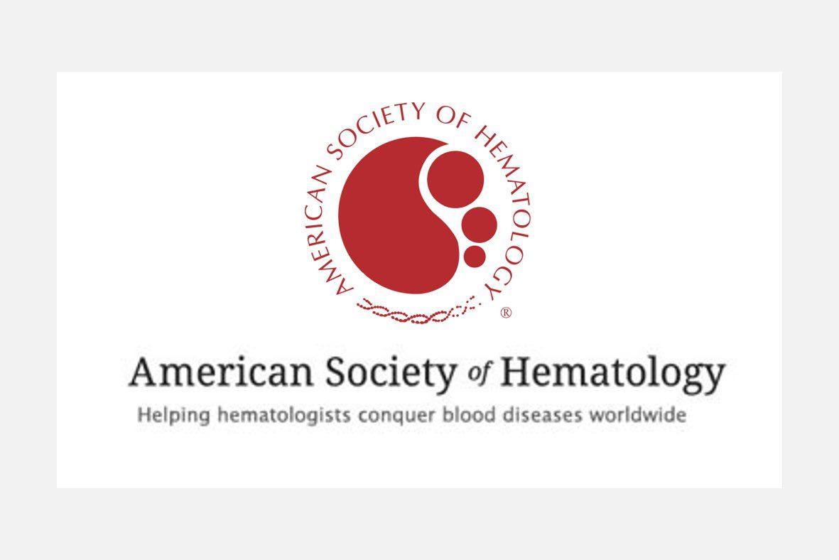 American Society of Hematology logo and tagline.